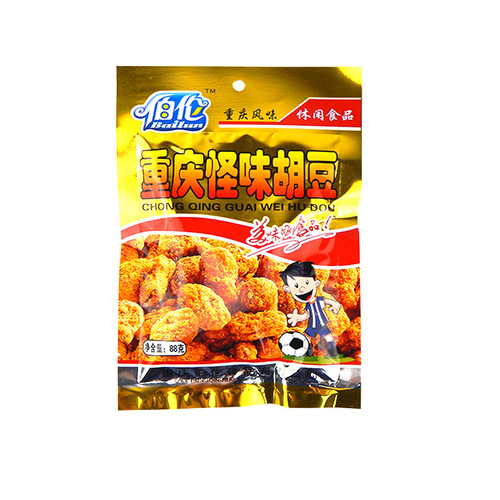 Chongqing strange-flavored bean snacks, spicy orchids, broad beans, dried nuts, ready-to-eat independent packets, supermarket food wholesale