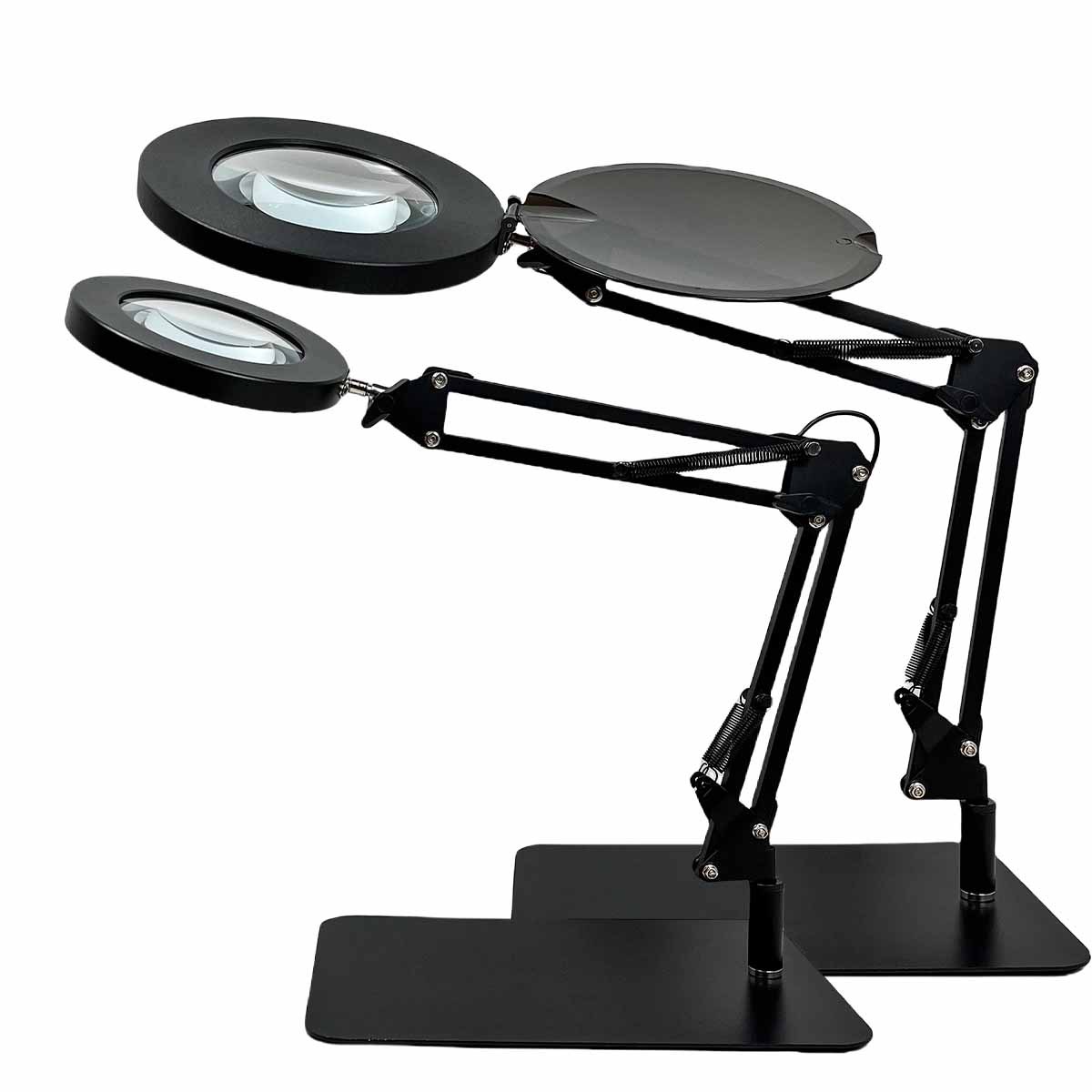 维修灯台式带盖放大镜带灯老人阅读手机维修用焊接签定灯