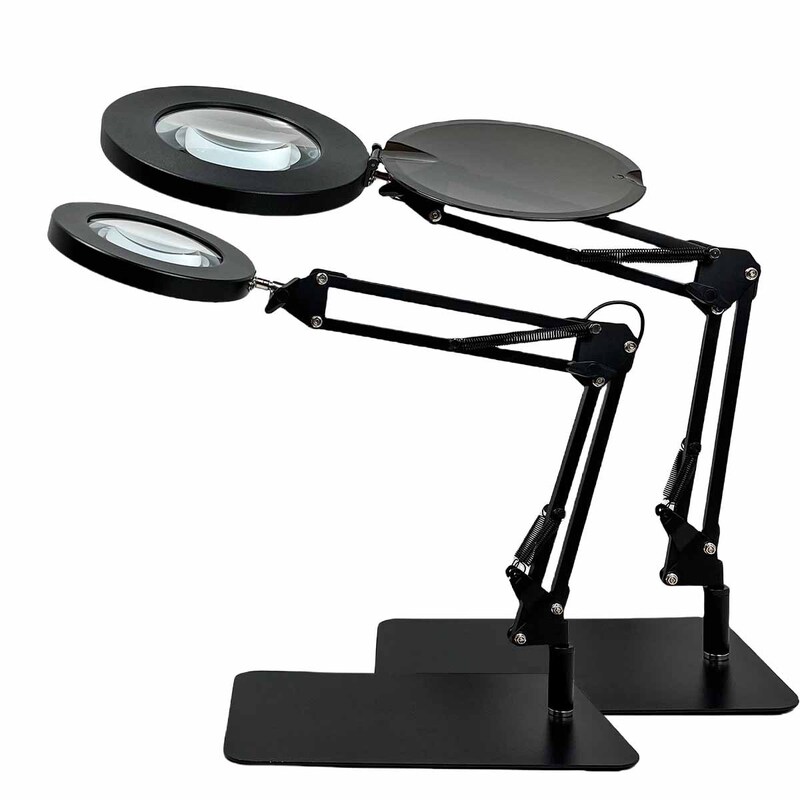 Repair Lamp Desktop Magnifying Glass with Cover and Lamp for the Elderly to Read Mobile Phone Repair Welding Signing Lamp Repair Lamp Desktop Magnifying Glass with Cover and Lamp for the Elderly to Read Mobile Phone Repair Welding Signing Lamp