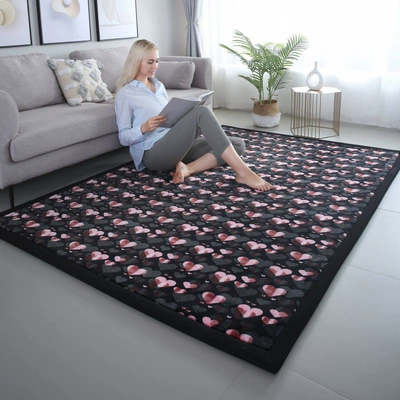 Carpet Thickened Tatami Dormitory Mattress Avtomobil döşəmə paspasları - heart-to-heart-50150cm-22cm-thickening