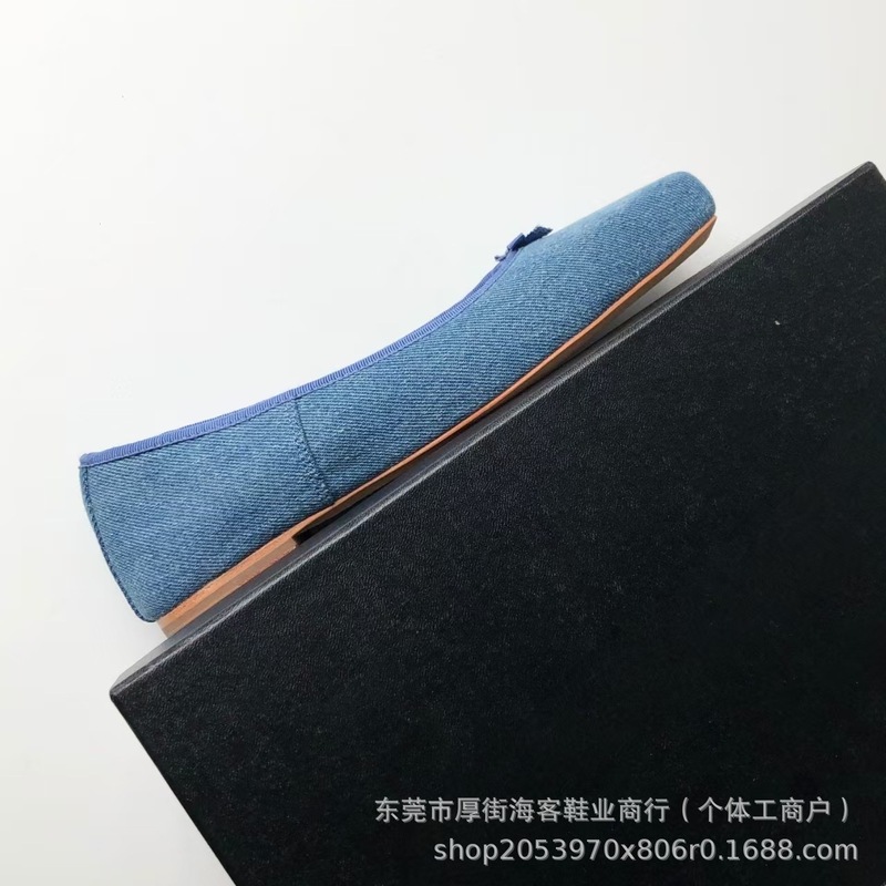 莞产高版本！大王春夏新品方头芭蕾舞鞋蝴蝶结浅口法式玛丽珍单鞋|undefined