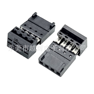 2.54mm����IDC-4P ����ʽ�B������ţ���^ ��Ӿ��ӹ� IDC�ž����a