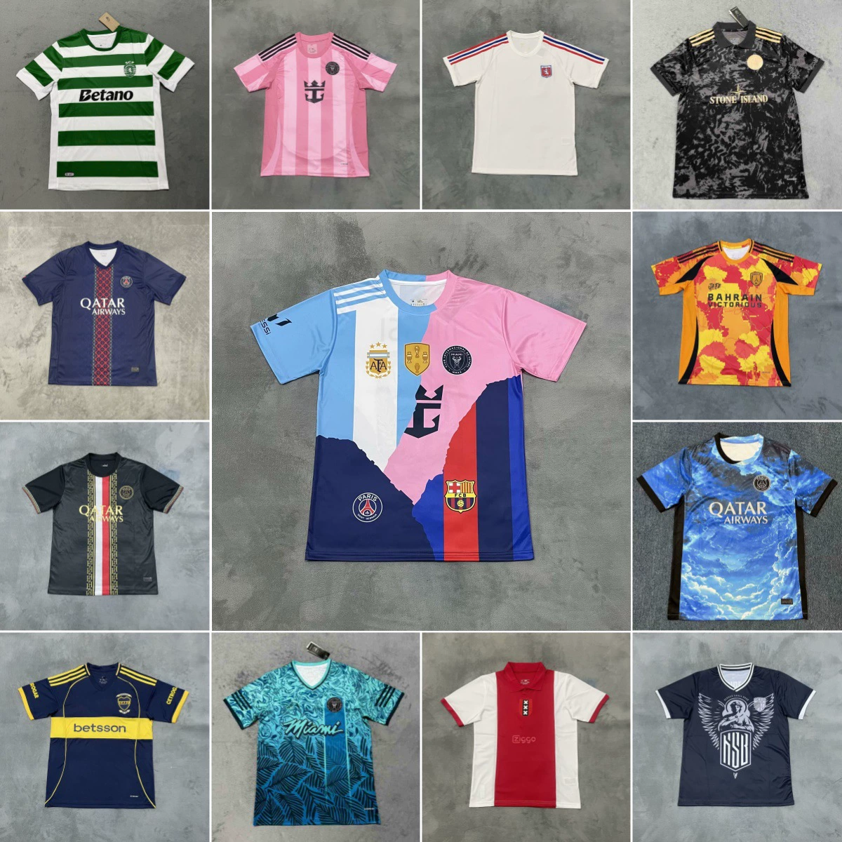 2526 Special Commemorative Edition Jersey Paris Ajax Miami Colo Celtic Pre-match Training Wear