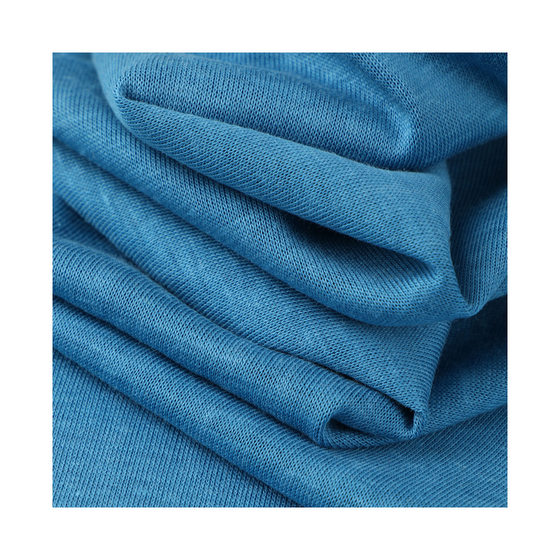 New 40S Single-Sided Plain Snowflake Cotton 160g Lyocell Polyester Fabric Summer Home Wear Dress Fabric