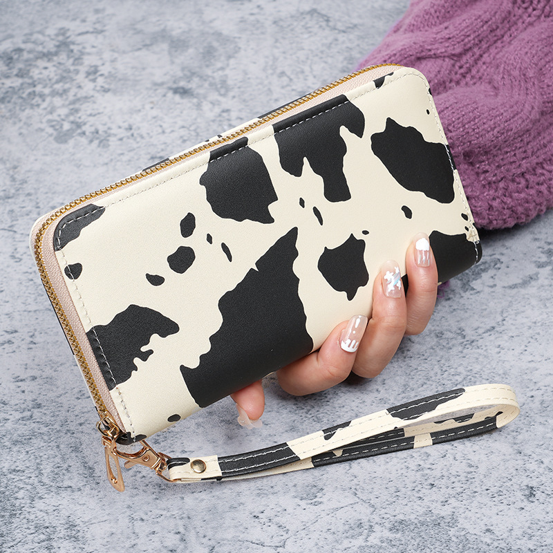 2024 New Clutch Bag Women's Long Zipper Multifunctional All-match Wallet Ins Style Large Capacity Mobile Phone Wallet