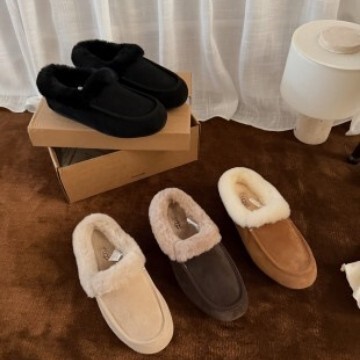 Henan Sangpo Snow Boots Anslie Mules Sheepskin Fur Integrated Warm Winter Cotton Shoes Tazz Women's Snow Shoes