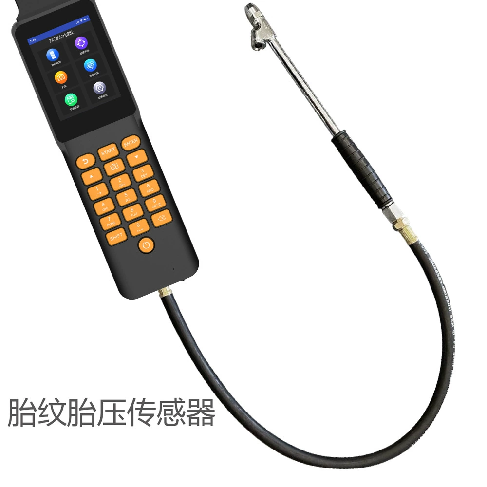FW40 tire wear detection car tire pressure tire pattern laser recognition license plate recognition comprehensive test handheld PDA