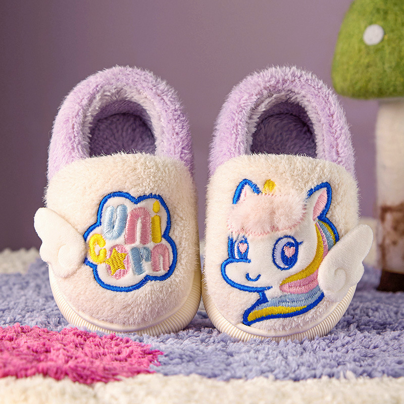 Happy Mary 2024 zapatos de algodón para niños otoño y invierno para bebés calentadores interiores zapatos de algodón para niños y niñas