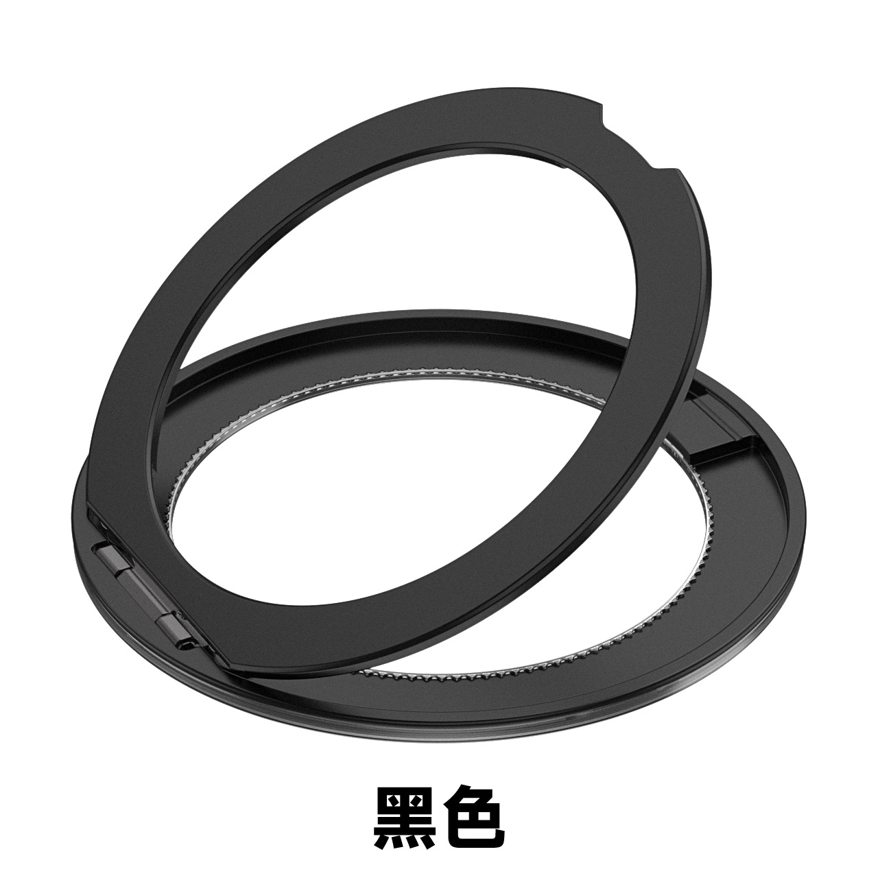 Fábrica de fuente Q18 succión magnética ultra delgada 360 soporte de brazo de dedo giratorio para teléfonos móviles perezosos con soporte de aleación de aluminio ruidoso