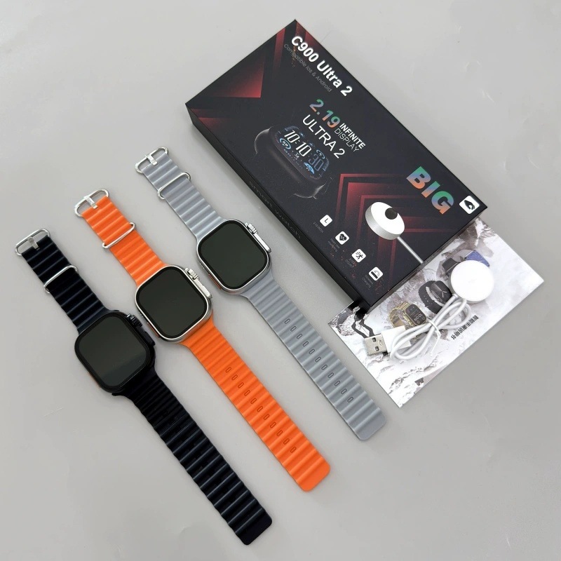 2025 new cross-border Huaqiangbei smart watch s9ultra2 bluetooth call men and women sports watch wholesale