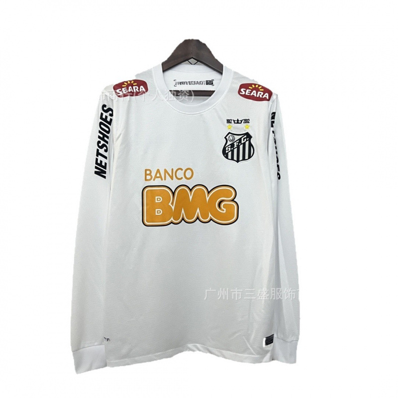 12-13 Camiseta de fútbol de casa de Neymar Santos