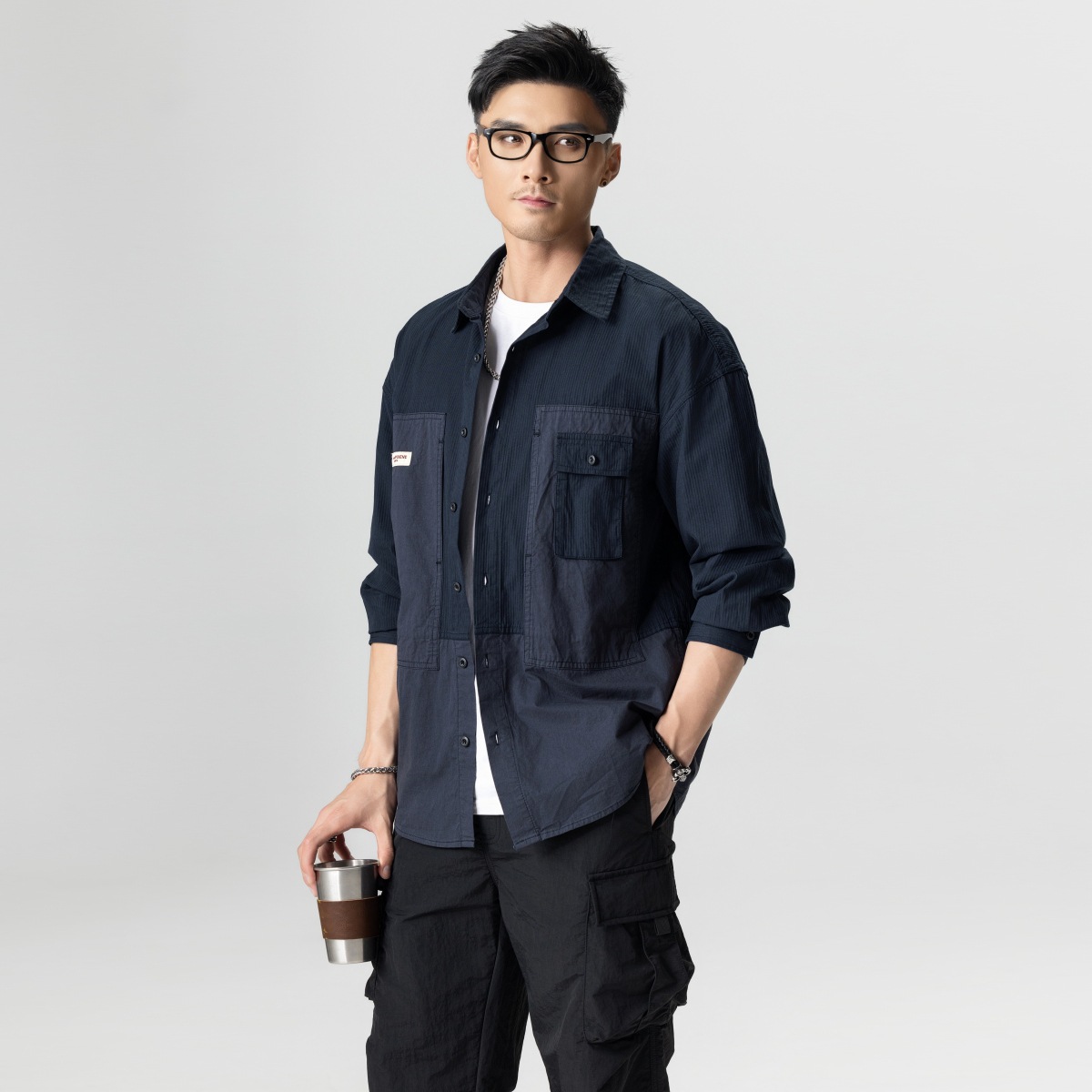 Cotton spring shirt