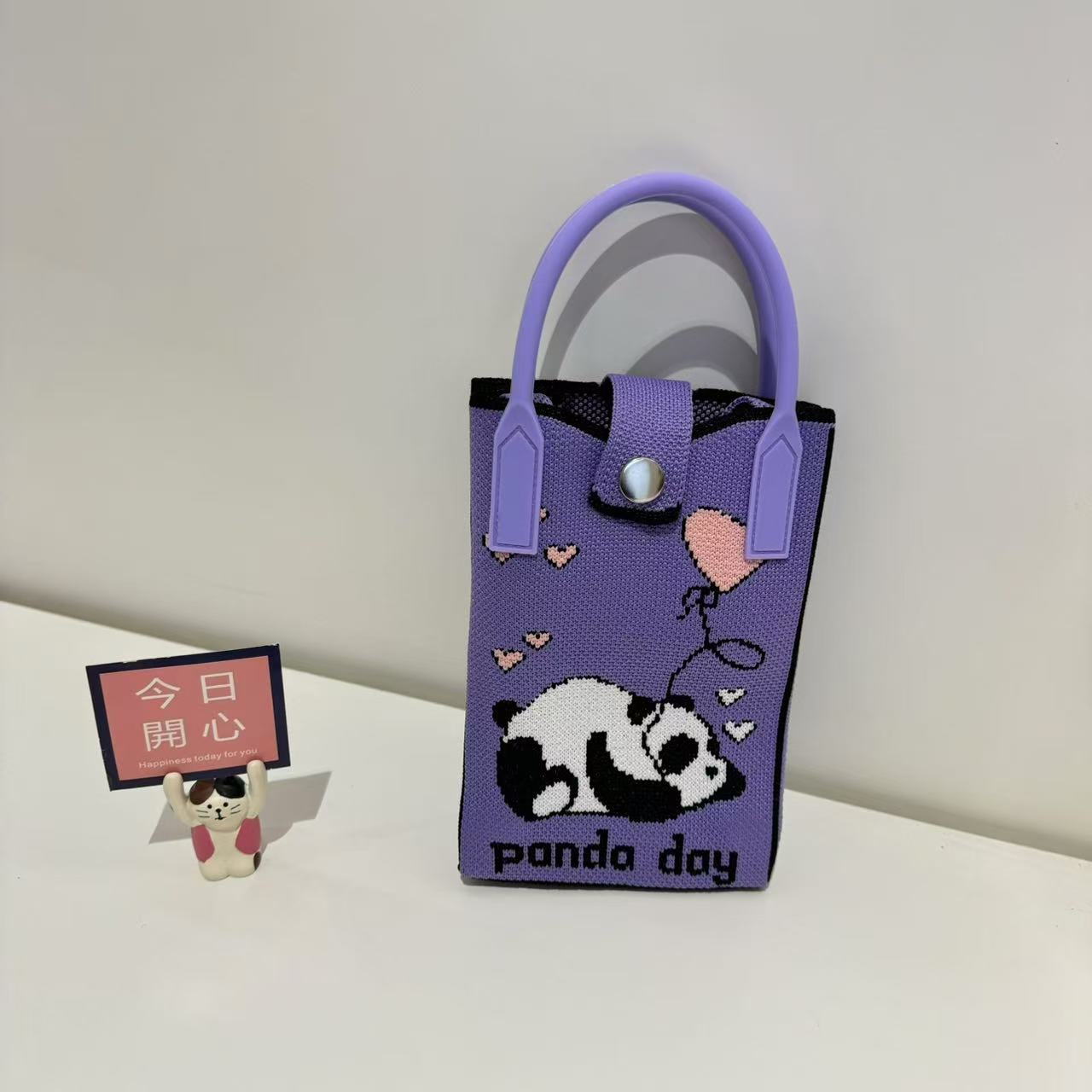 풍선 팬더 보라색