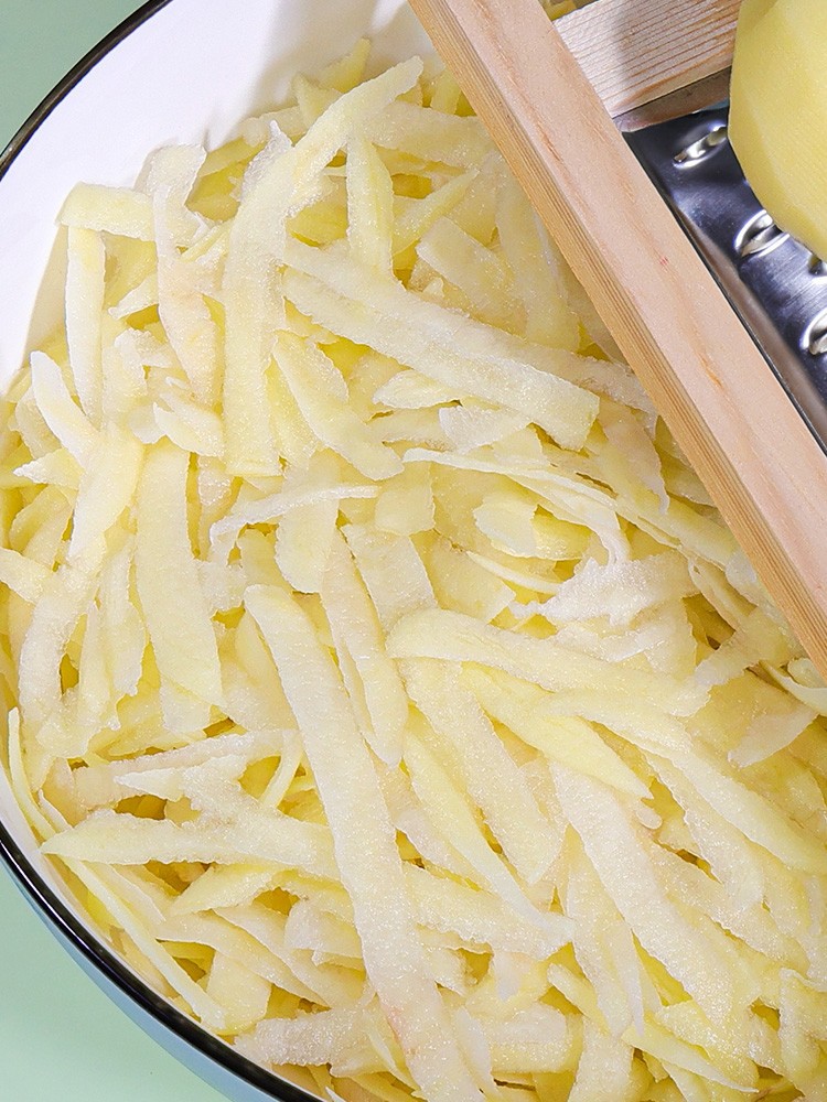 Flache Holzreibe, Edelstahlreibe, Kartoffelschneider, Gemüsehobel, Gurkenhobel