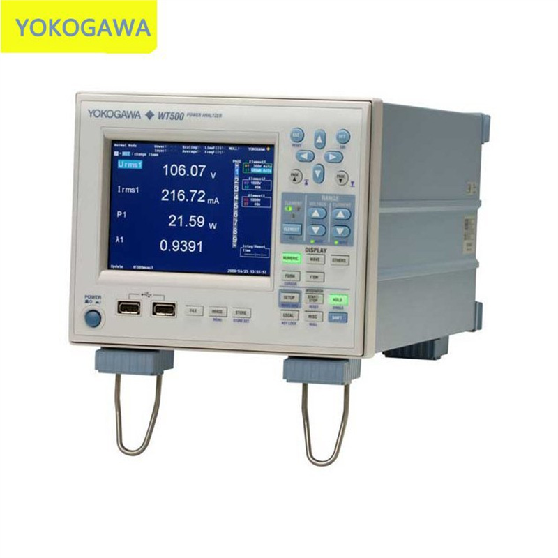 日本横河YOKOGAWA高精度数字单相三相功率分析仪WT500功率分析仪