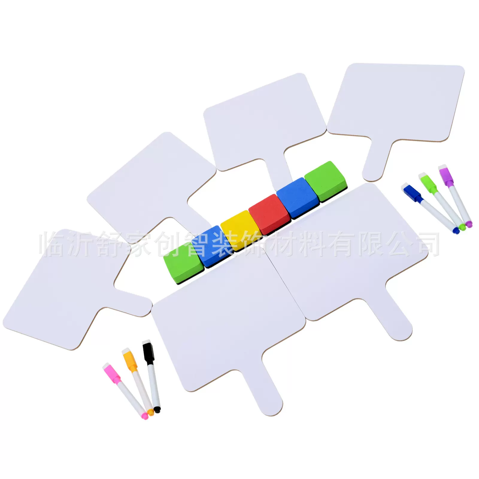 小白板双面白色干擦板A4A5批发答题板写字板亚马逊爆款