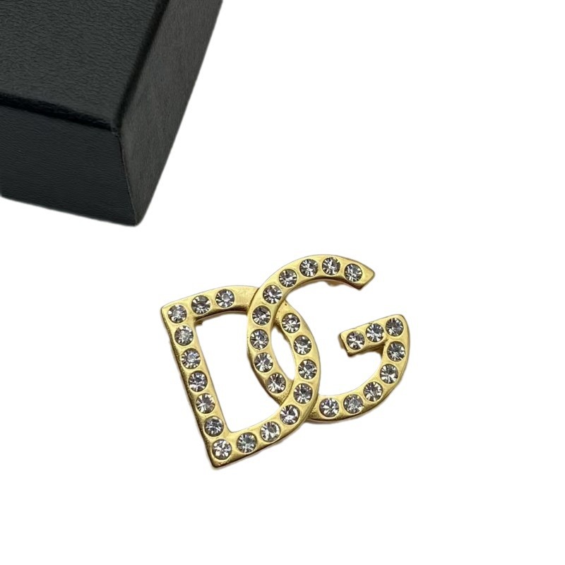 Du Jia DG broche europeo y americano transfronterizo e-commerce joyería diseño sentido nicho traje abrigo ramillete accesorios de entrega de una sola pieza image 5