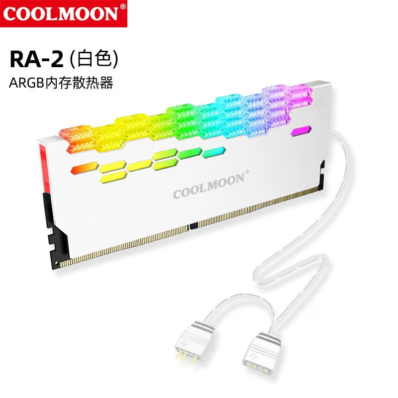 Теплоодел ARGB (COOLMOON), 5V ARGB, охлаждающий жилет с тепловой подушкой для RAM
