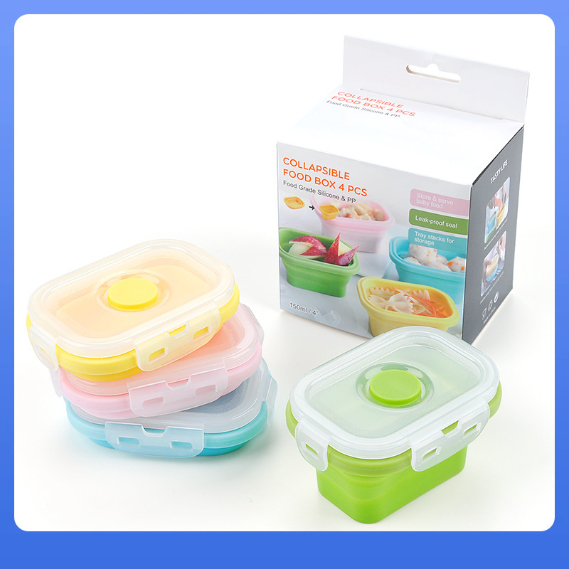 ✅ Baby Food Supplement Box Baby Food Storage Box Plastic Crisper Snack Sealed Lunch Box Plastic Lunch