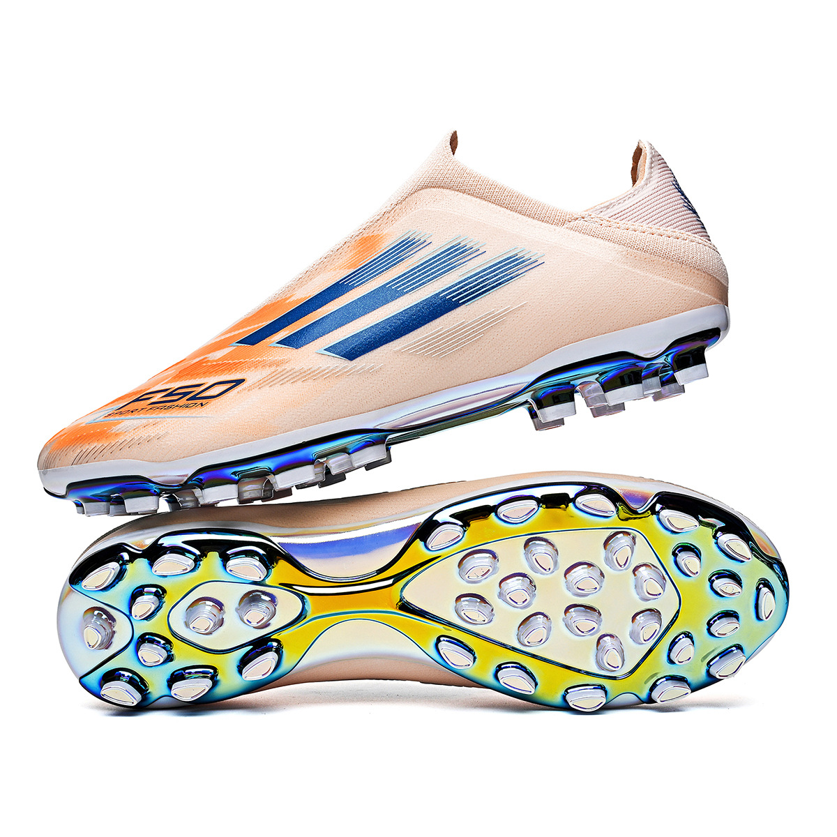 Saibi. Neue galvanisierte Sohle MJ Short-Studded für Teenager, rutschfest, abriebfest, professioneller Trainingsfußball._voghion.com