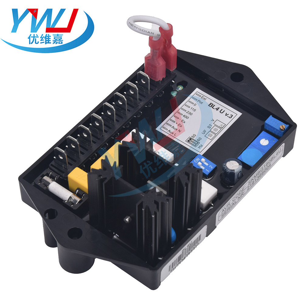 BL4Uavr励磁调压板柴油无刷发电机组自动电压调节器稳压板大功率