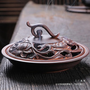 Large Mosquito-Repellent Incense Burner for Home Indoor Sandalwood Incense Burner Tray Holder Ceramic Incense Insert Creative Incense Incense Burner Product