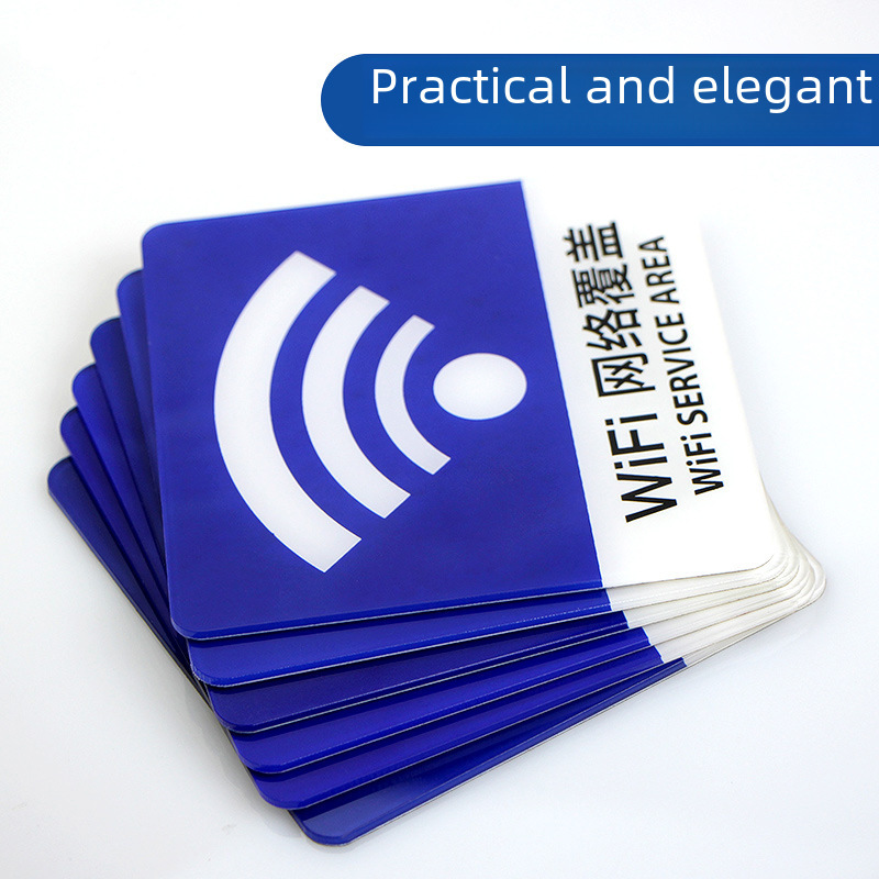 Acrylic signboard Save electricity, close the door when leaving work, turn off appliances, no smoking reminder sign