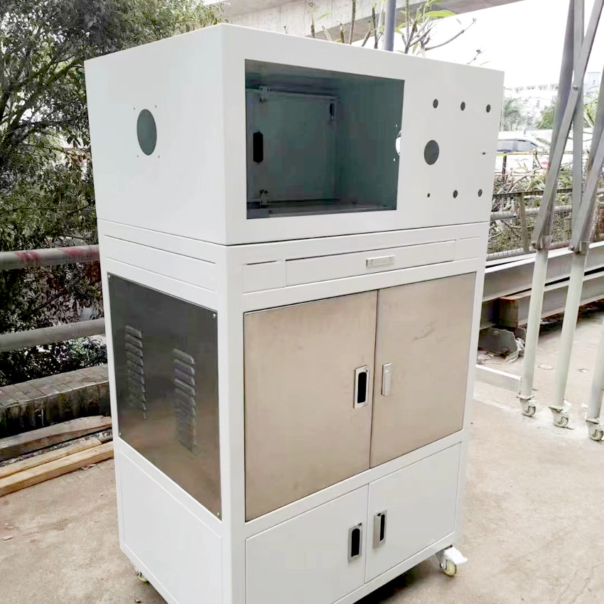 钣金加工外壳冲床切割折弯成型五金机柜机箱外壳支架钣金折弯加工