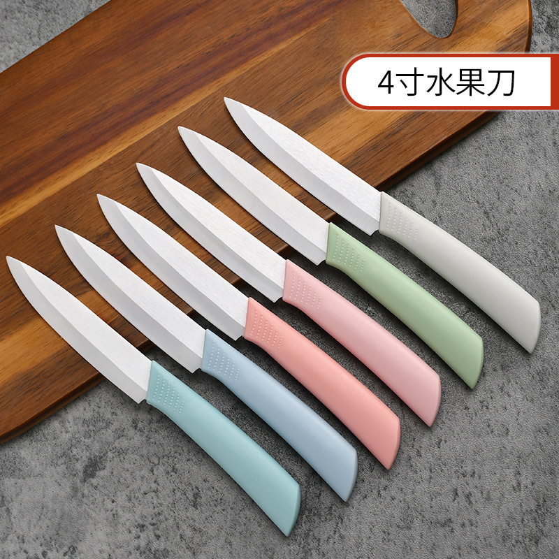 Cuchillo de frutas de cerámica cuchillo de cocinero japonés cuchillo de cocina cuchillo de cocina cuchillo de frutas de melón cuchillo de cocina de cerámica