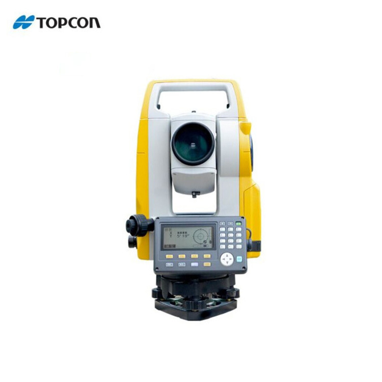 拓普康ES-52全站仪坐标放样测点房建激光免棱镜轻松测量实用型2秒