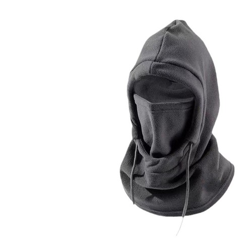 Winter Cycling Windproof Hat for Men and Women, Ski Mask Neck Gaiter Helmet Integrated Hat, Outdoor Sports Cold Protection and Warmth