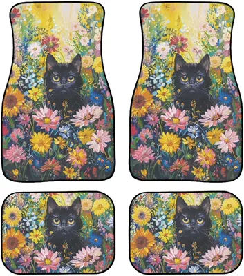 Avtomobil döşəmə paspasları — Temu Hot Selling Car Floor - car-floor-mats-41-3344cm-two-piece-set