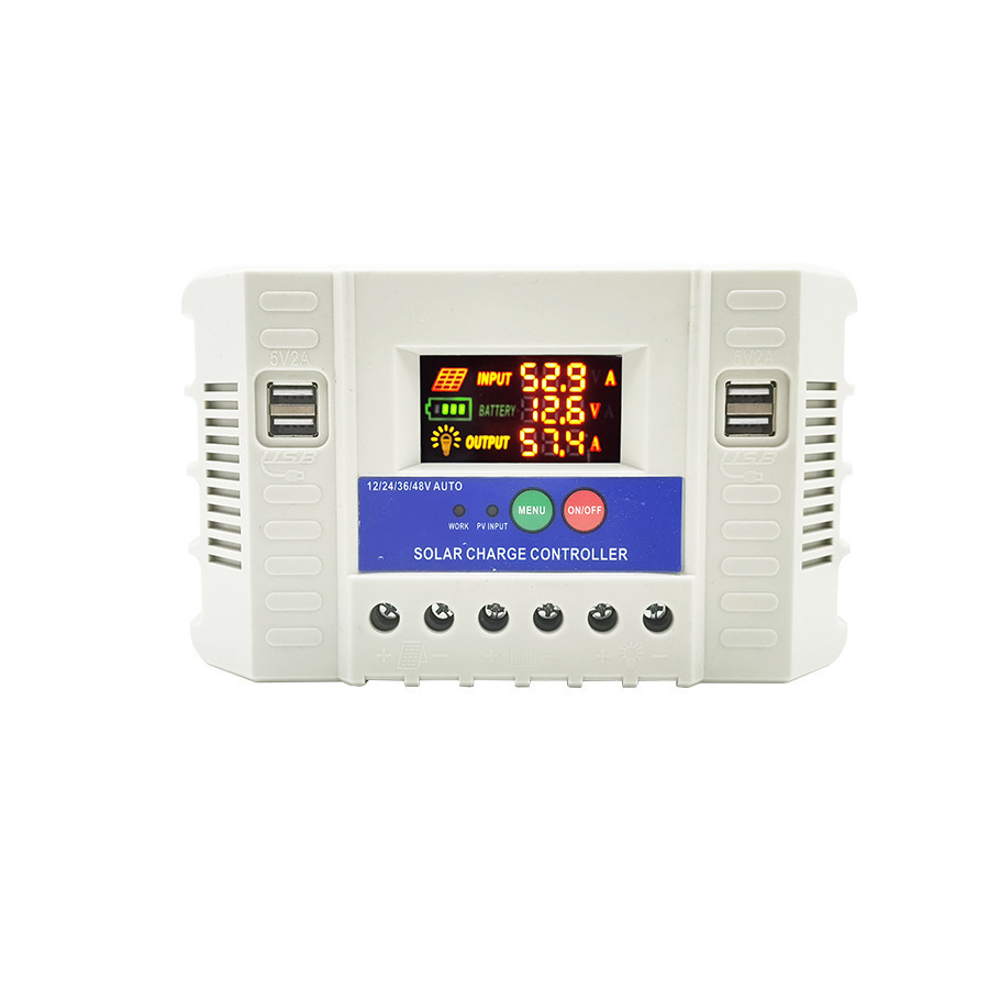 Smart controller solar-powered