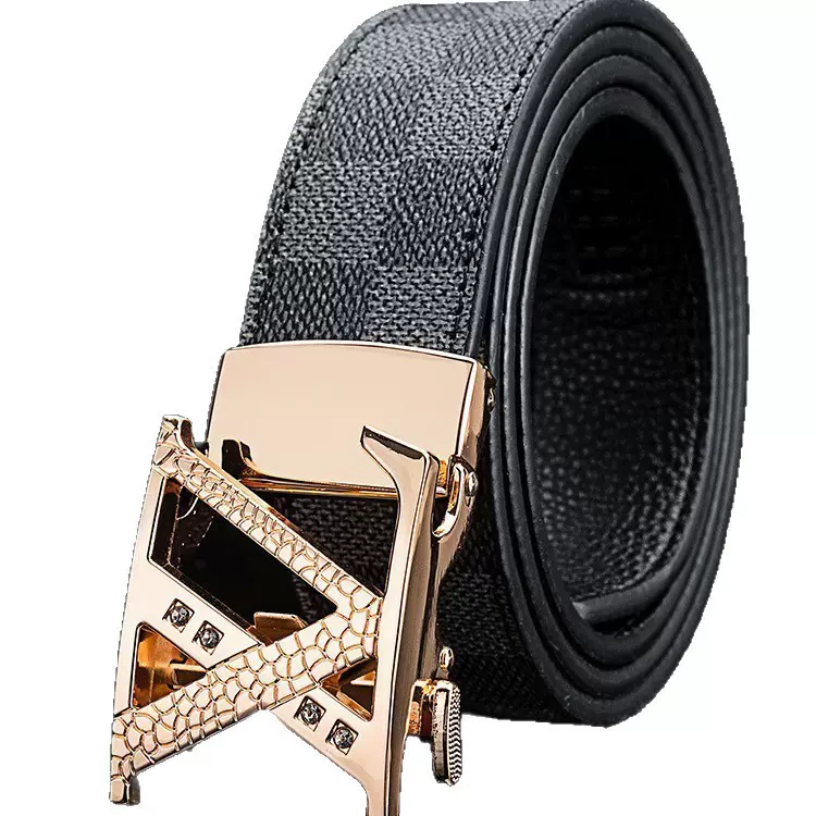 百搭男士扣头自动扣锌合金腰带扣男休闲商务青年人皮带头字母时尚