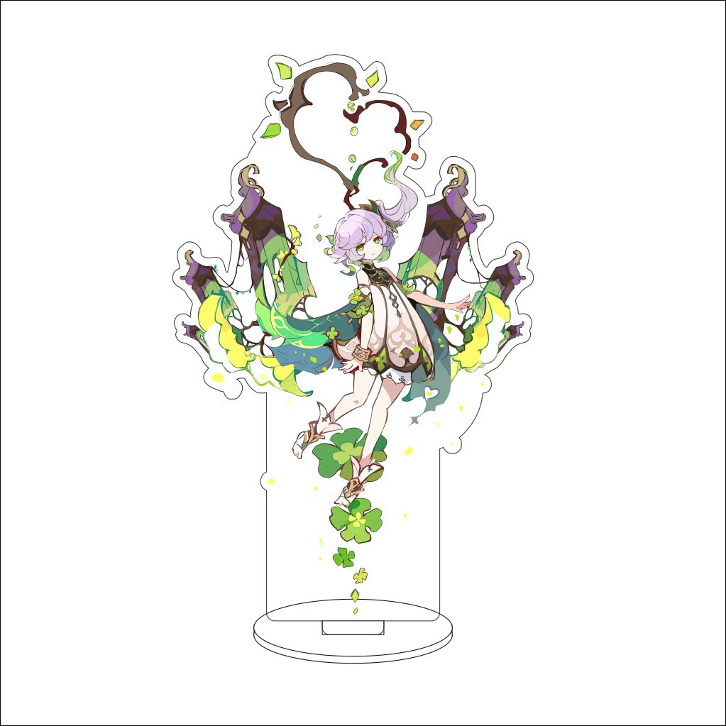 Acrylic Stand Nasida 16 cm, chibi two-dimensional cute desktop ornament, multi-color options