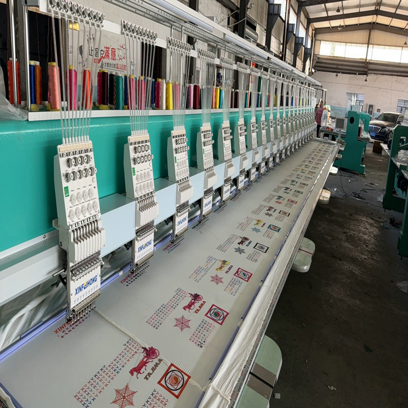 厂家直销多型号 多功能翻新电脑绣花机电脑刺绣设备珠绣机器