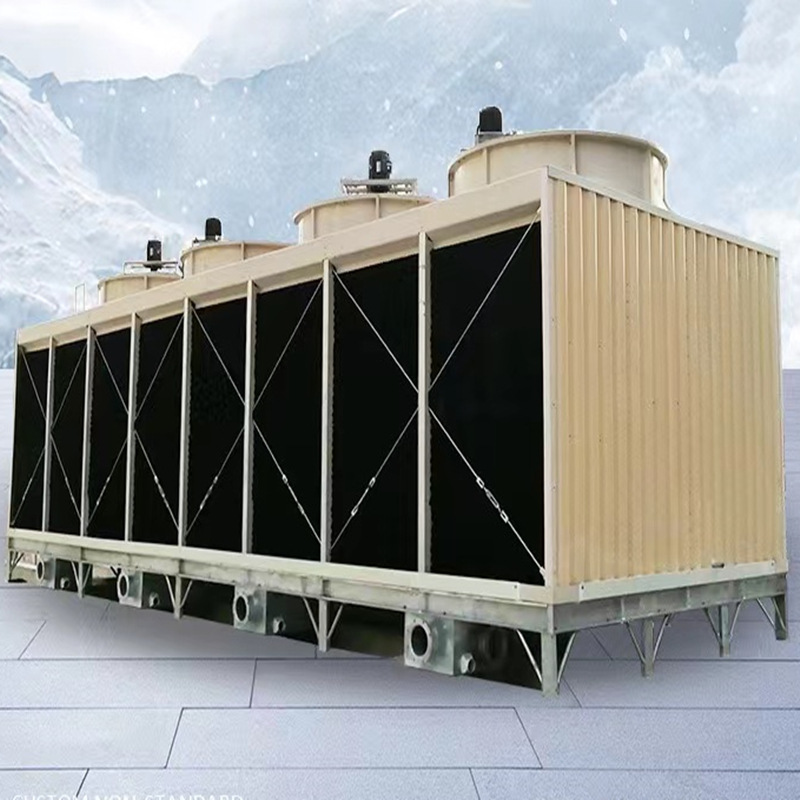 Factory direct low noise cross-flow industrial cooling tower square 500T cooling tower chemical industry application