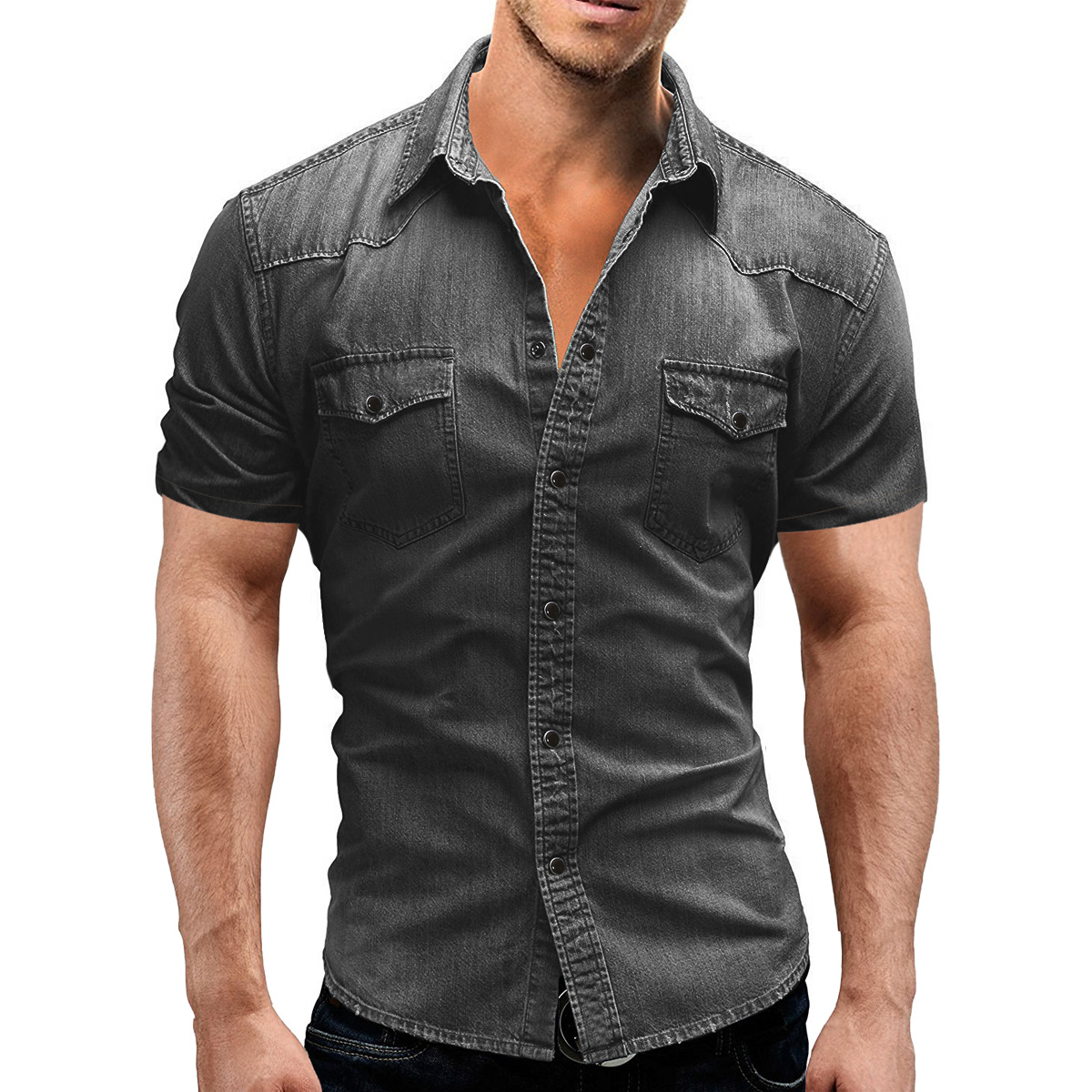 Men's Solid Color Men's Clothing display picture 6