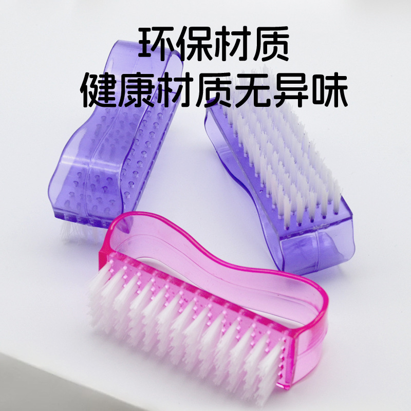 プラスチックネイルブラシ、マニキュア専用ダストブラシ、ネイルクリーニングツール、透明ホーンブラシ、クリーニングブラシ卸売|undefined