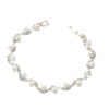 Fashionable elegant accessory, shiny bracelet from pearl for bride, suitable for import, European style, wedding accessories