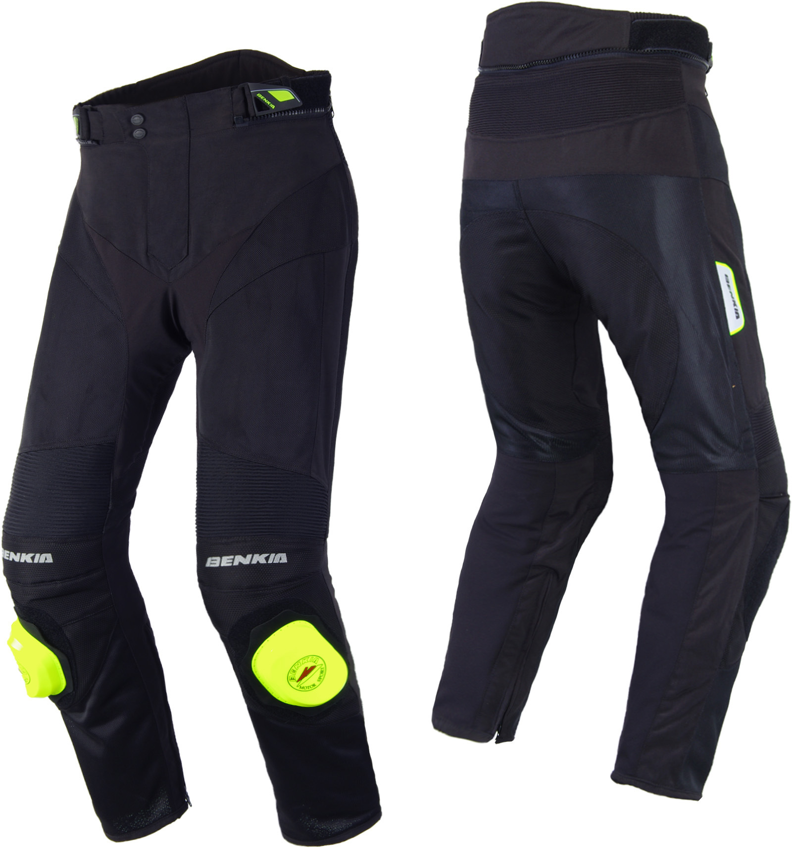 Motorcycle Riding Pants Breathable Mesh Slim Fit Summer Riding Pants Shockproof Blister Pads Included Racing Pants_voghion.com