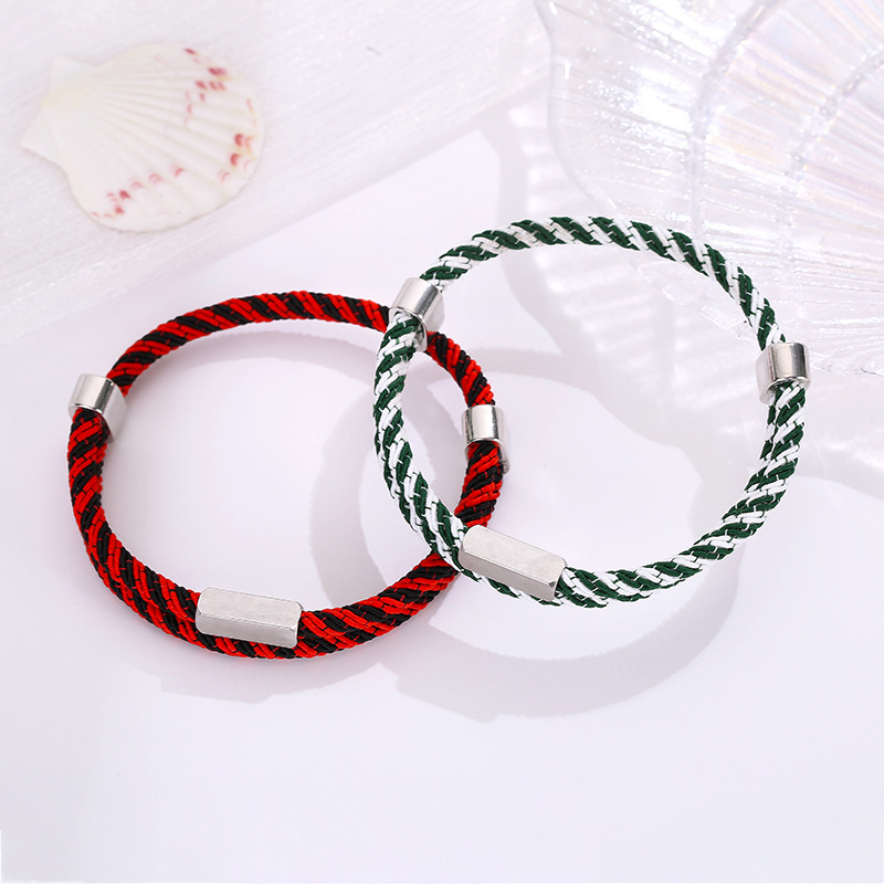 stainless steel Milan rope simple bracelet jewelry wholesale Nihaojewelry