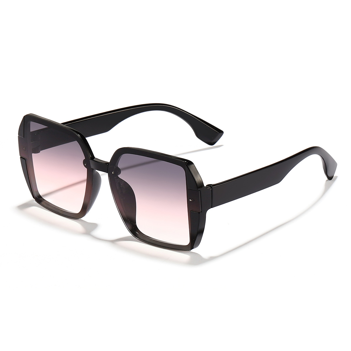 Nuevo estilo coreano elegante marco cara-mirando pequeñas gafas de sol pc personalidad europea y americana femenina ins estilo desgaste esencial gafas de sol de protección solar