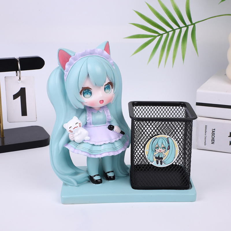ハリー・ポッター創意筆立てデスクトップ文房具収納周辺金属レトロ置物入学シーズン誕生日プレゼント|undefined