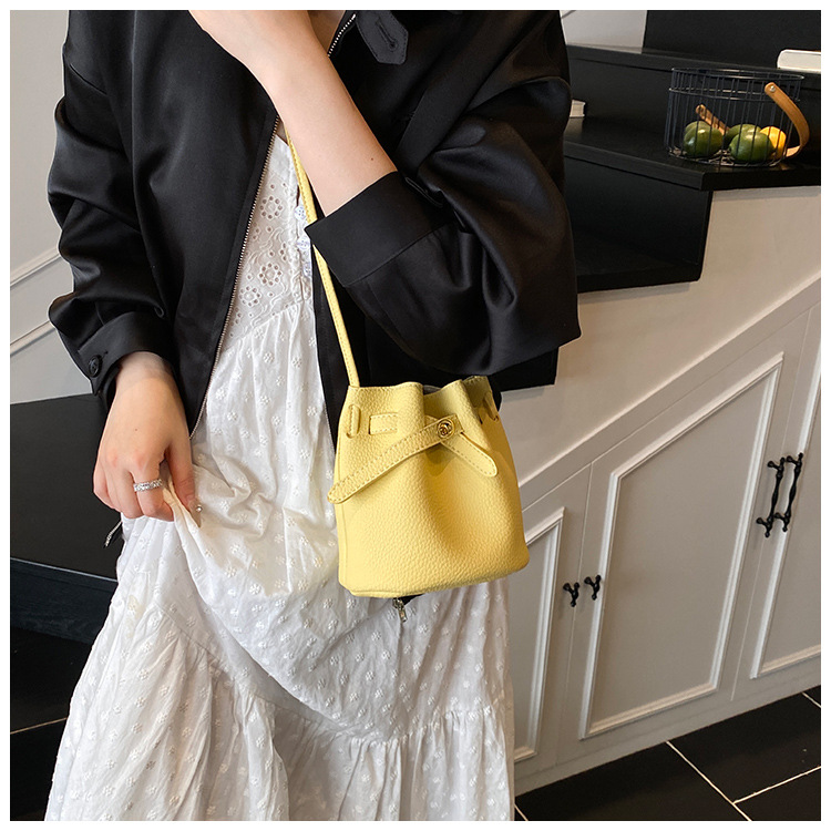 Elegant Lychee Pattern Tote Bag For Women Versatile Work Handbag_voghion.com