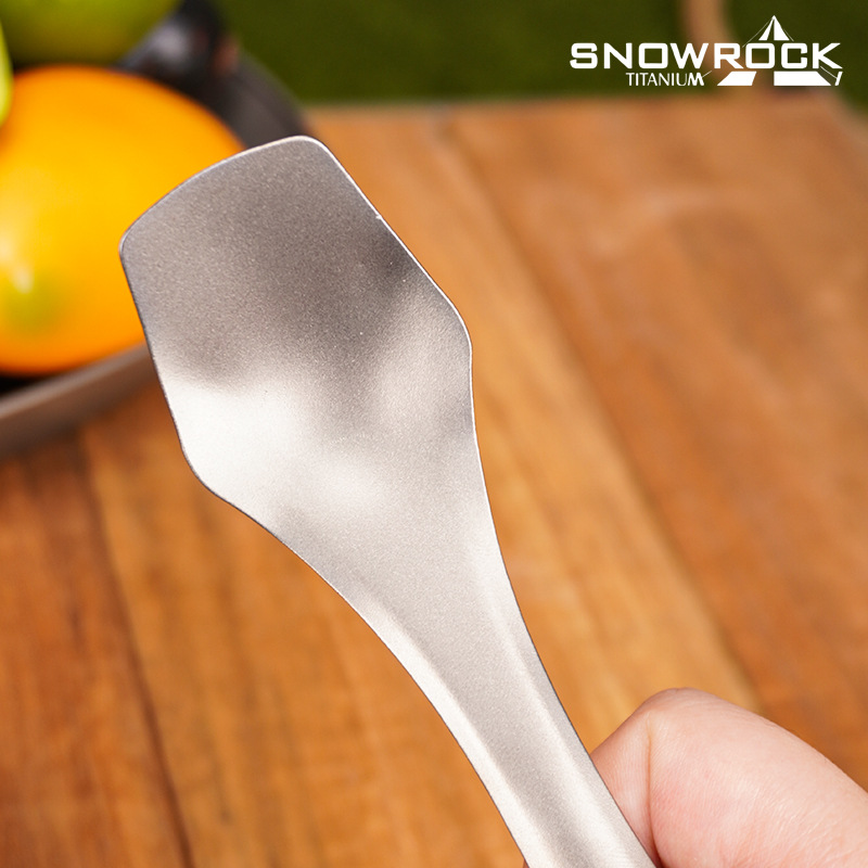 Factory Dict Pu Titanium Dual-Use And Fork Integrated Portable Spoon Outdoor Picnic Camping Multi-Functional_voghion.com