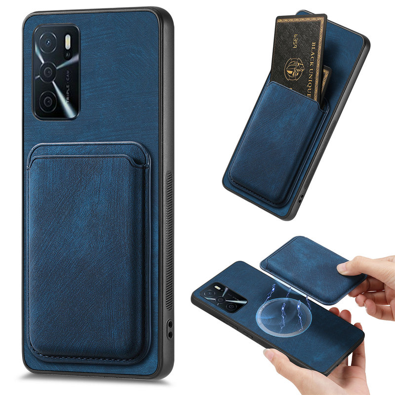 Suitable for Oppo Reno16 Mobile Phone Case, Full-Cover Leather Gt8 Magnetic Card Holder, Card-Insertable Oppoa6Spro Protective Case