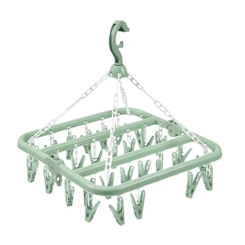 Universal hanger, children's windproof drying rack for home use, non-slip socks, increased thickness