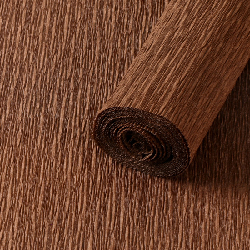 Thickened [Brown] Crepe Paper - 1 roll