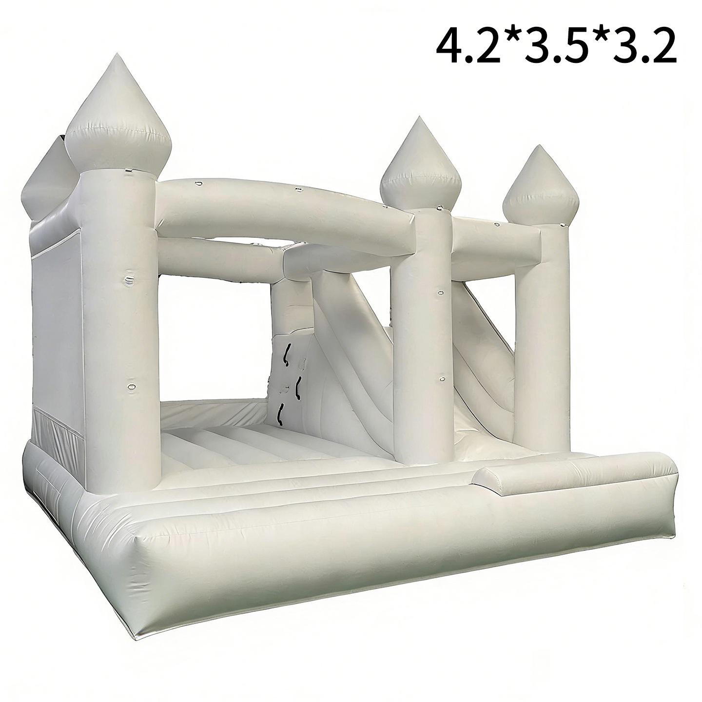 Castillo de bodas, castillo hinchable, parque infantil, trampolín grande al aire libre, tobogán, piscina, castillo travieso, equipo de entretenimiento image 7